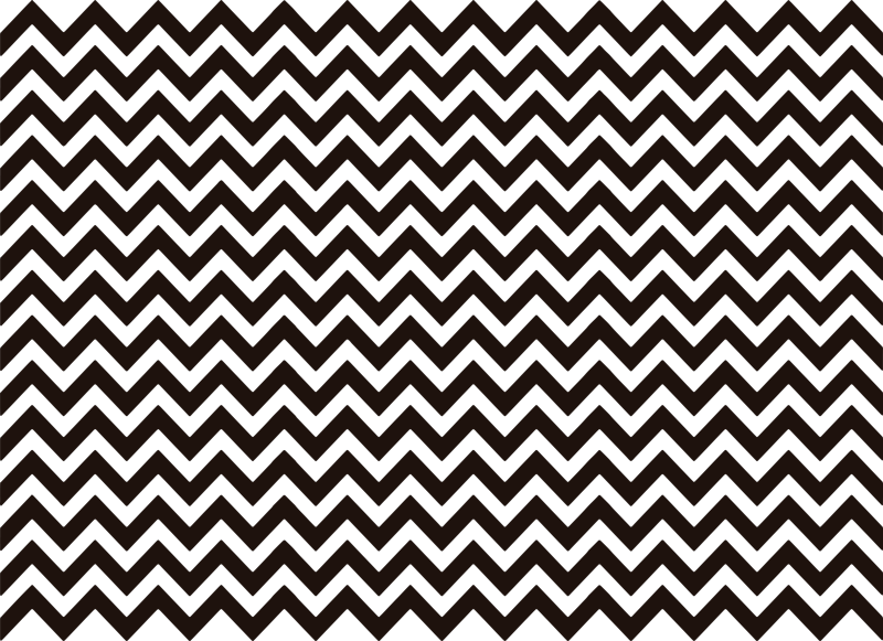 Geometrinen vinyylimatto zigzag-kuviolla - Tenstickers