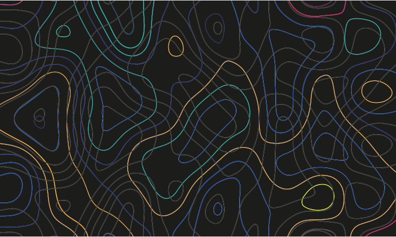 Moniväriset muodot geometrinen vinyylimatto - Tenstickers