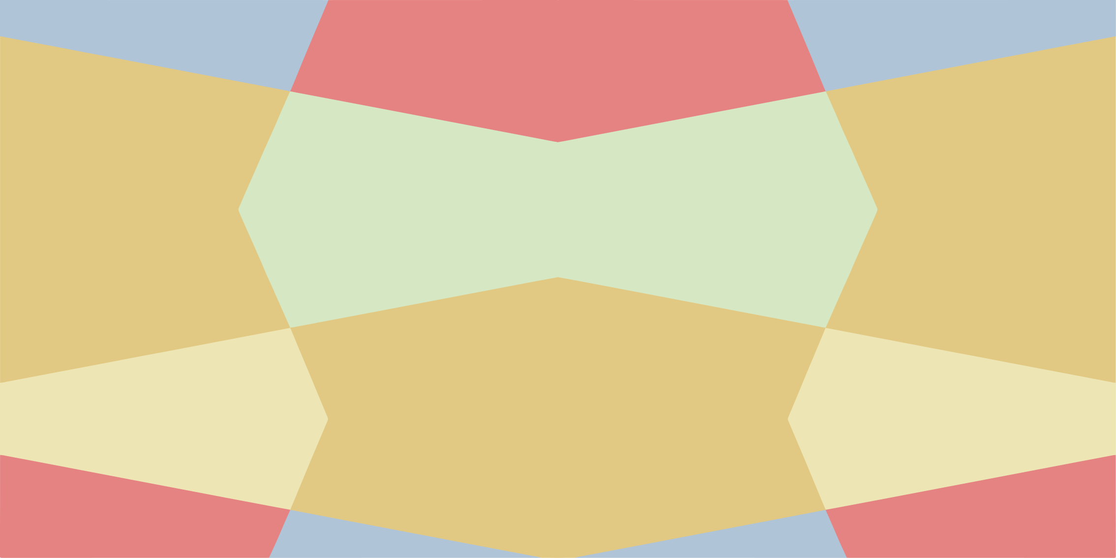 Pastelliset geometriset väri- ja muotoblokit vinyylimatto - Tenstickers