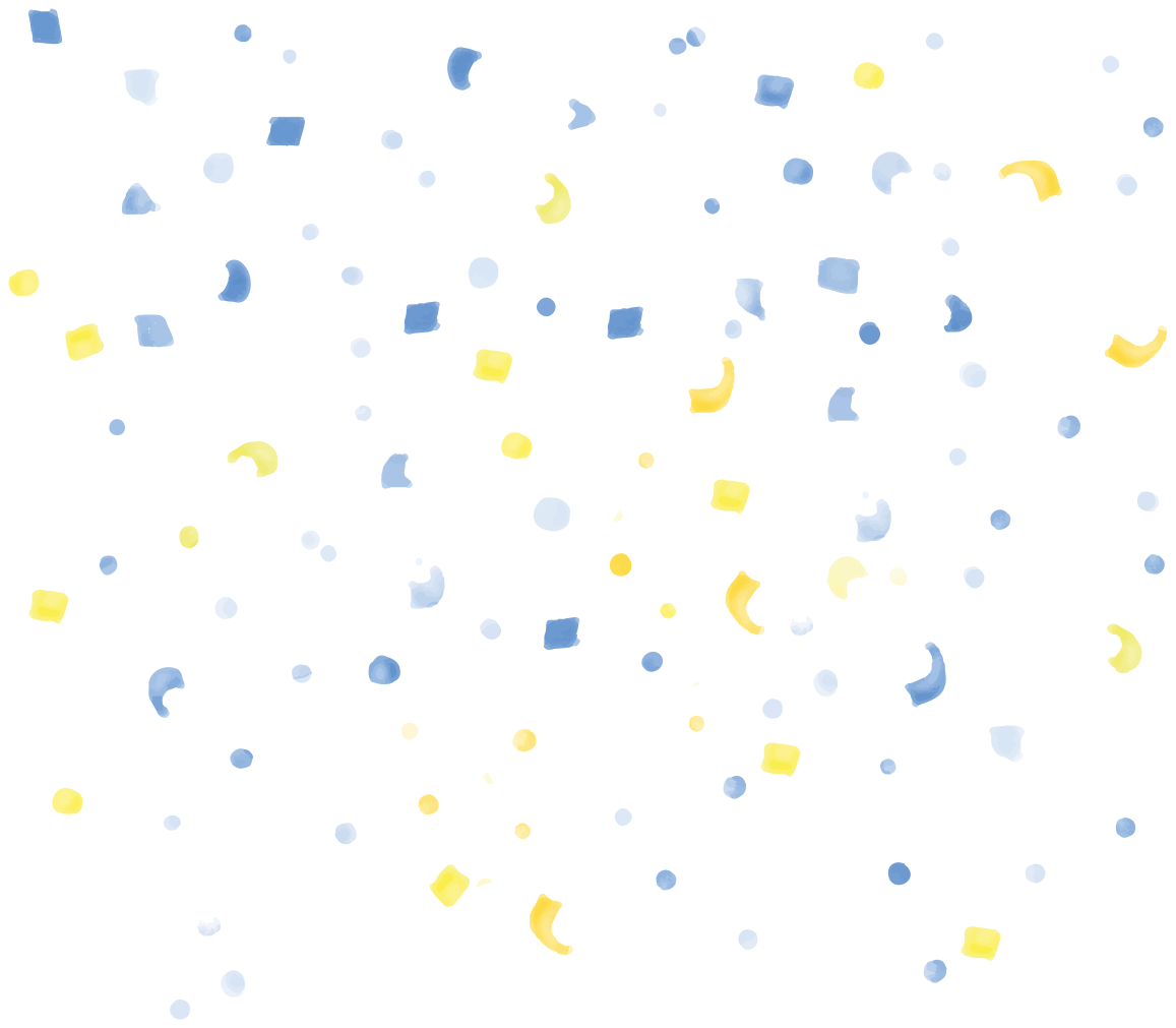 Vesiväri konfetti geometrinen vinyylimatto - Tenstickers
