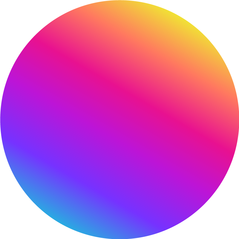 Värikäs liukuväriympyrägeometrinen vinyylimatto - Tenstickers