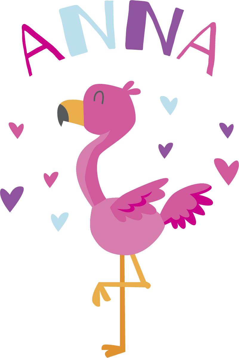 Flamenco muokattava lastenhuone vinyylimatto - Tenstickers