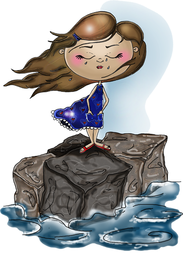 Lastenhuone vinyylimatto merelliset unelmat - Tenstickers