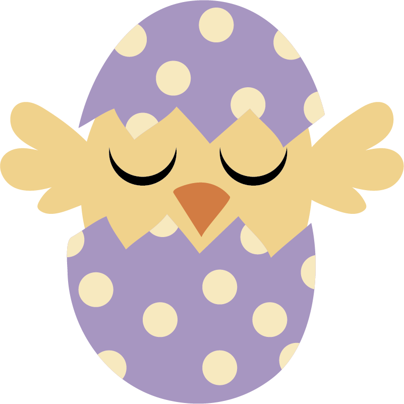 Pääsiäislintu lastenhuone vinyylimatto - Tenstickers