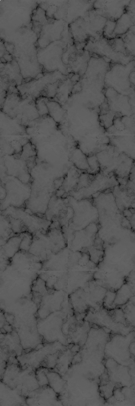 Kylpyhuoneen vinyylimatto musta rosoinen marmoripinta - Tenstickers