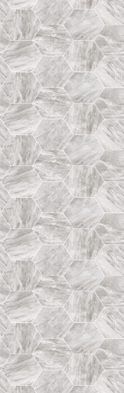 Kylpyhuoneen vinyylimatto kultamarmorihunajakuvio - Tenstickers