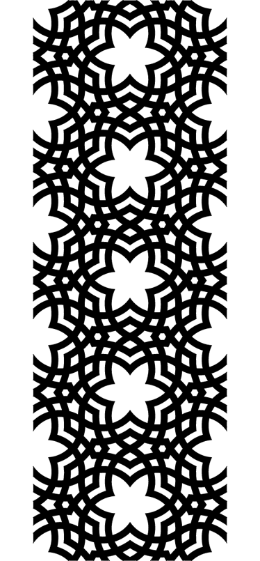 Saracena tekstuurilla varustettu kylpyhuoneen vinyylimatto - Tenstickers