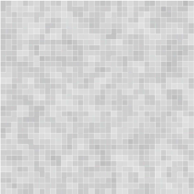 Kylpyhuoneen vinyylimatto valkoinen harmaa laatta mosaiikki - Tenstickers