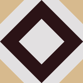 Neliömäinen vintage-betonikuvio kylpyhuoneen vinyylimatto - Tenstickers