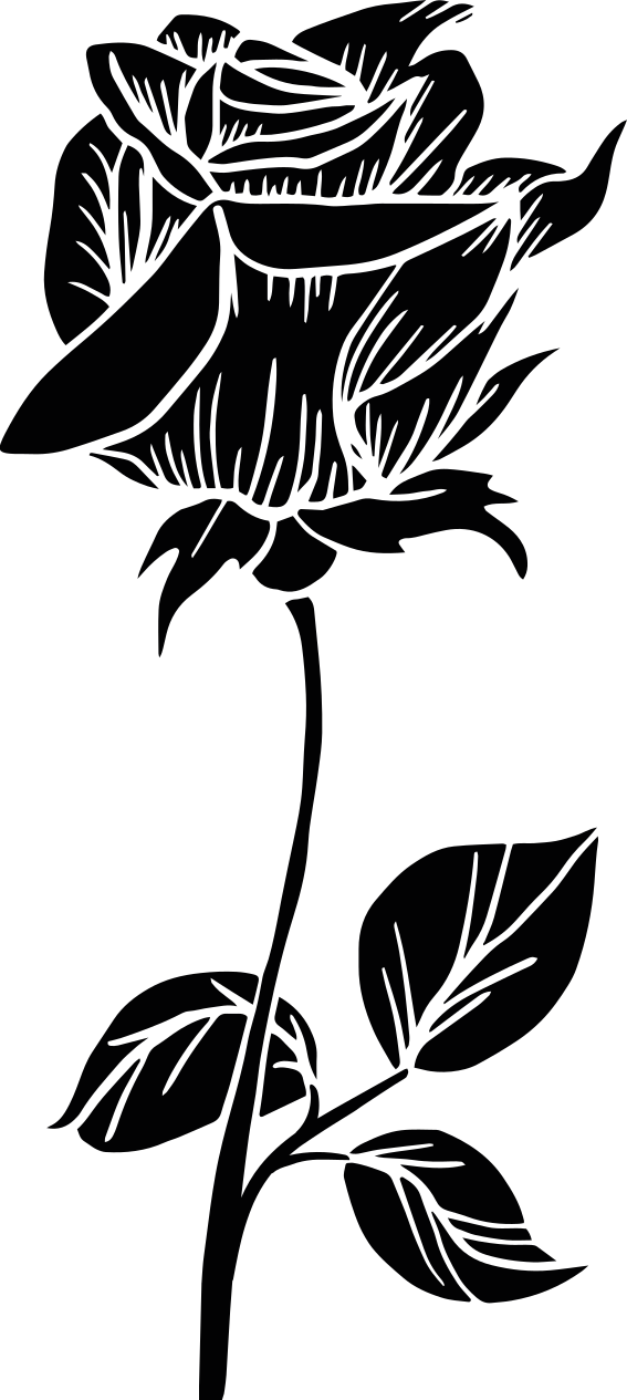 Kylpyhuoneen vinyylimatto ruusukuvioisella suojalla - Tenstickers