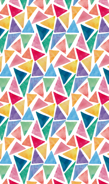 Geometrinen keittiön vinyylimatto - Tenstickers