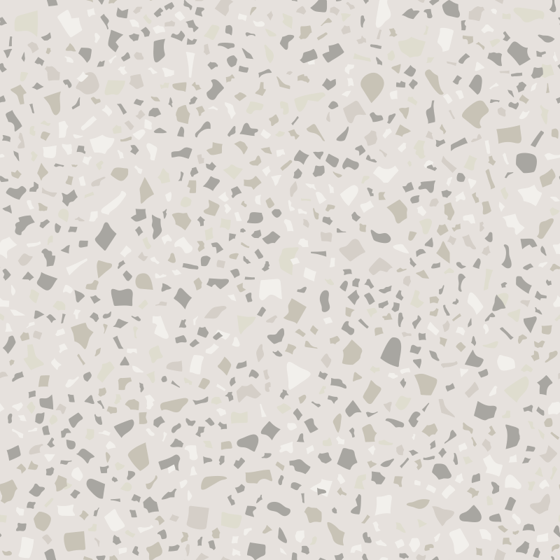 Keittiön vinyylimatto harmaa terrazzo - Tenstickers