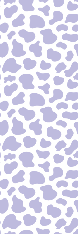 Vinyylimatto makuuhuoneeseen purppurakarhukuviolla - Tenstickers