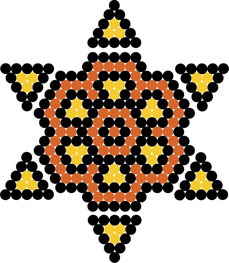 Vinyylimatto makuuhuoneeseen aurinko huichol - Tenstickers