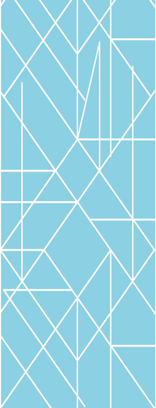 Skandinavia geometrinen mosaiikkivinyylimatto - Tenstickers