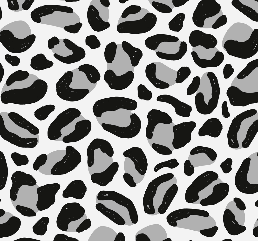 Leopardin karva eläin vinyylimatto - Tenstickers