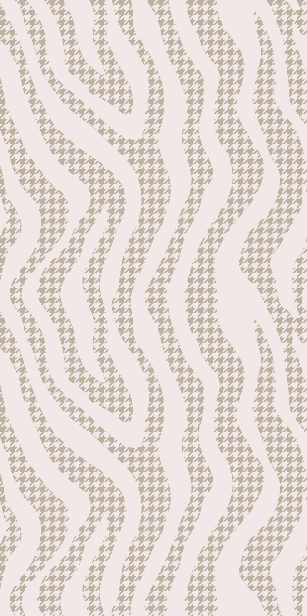 Beige epäsäännöllinen seepra-kuvio vinyylimatto - Tenstickers