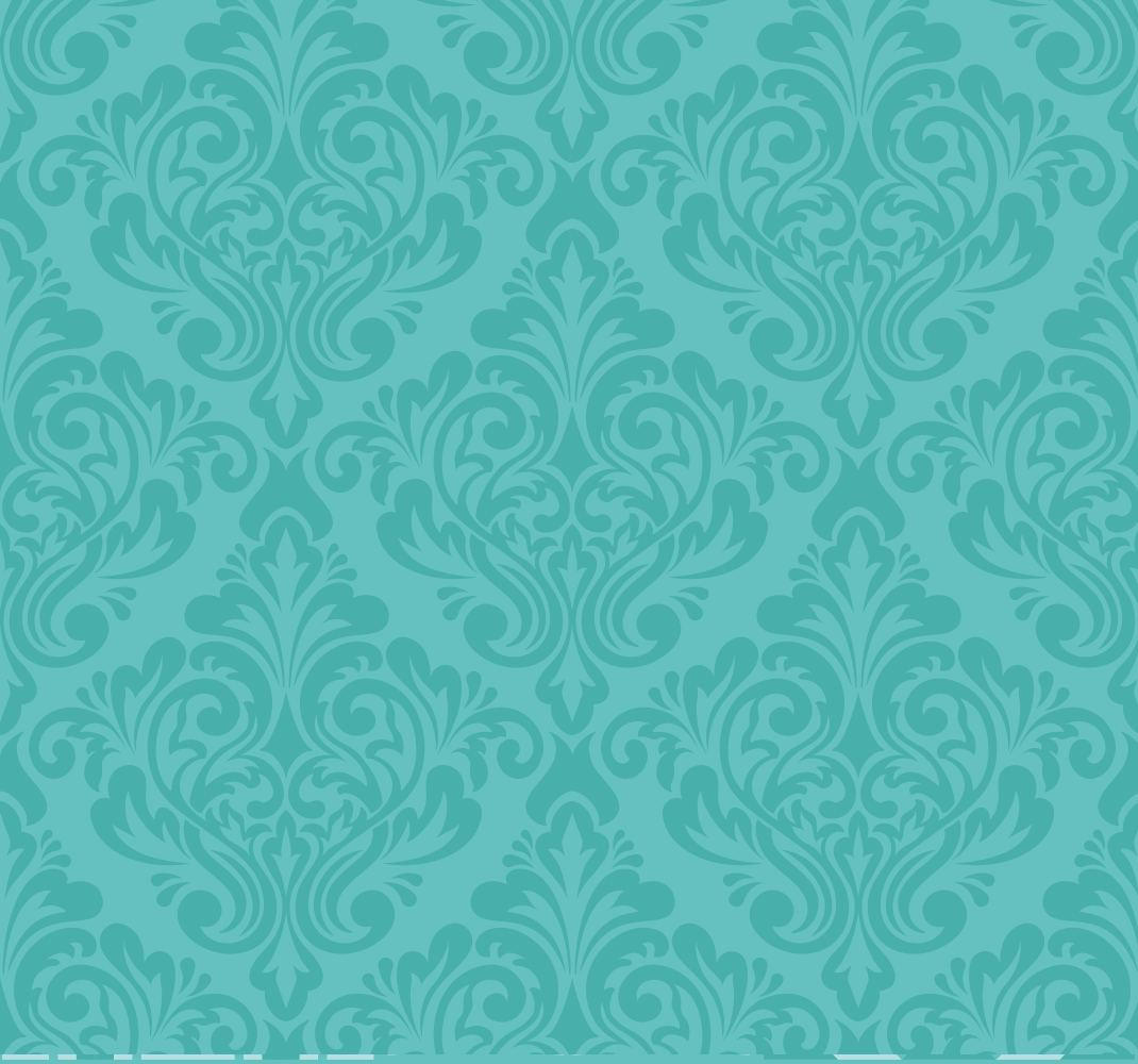 Damask vintage vinyylimatto - Tenstickers