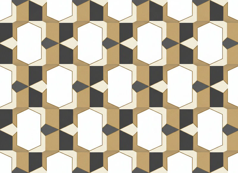 Ruudullinen vintage vinyylimatto - Tenstickers