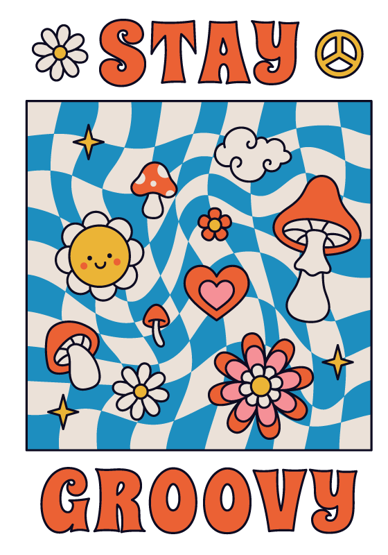 Pysy tyylikkäänä vinyylimatto - Tenstickers