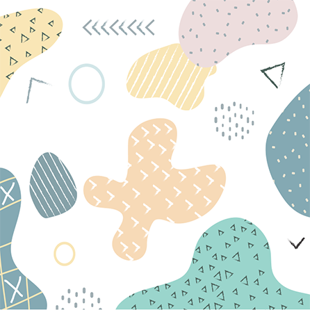 Grunge geometrinen kuvio vinyylimatto - Tenstickers