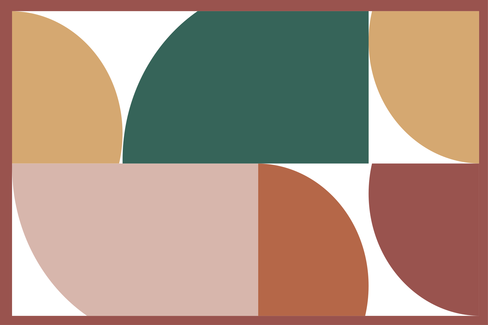 Abstrakti kuvio geometrinen vinyylimatto - Tenstickers