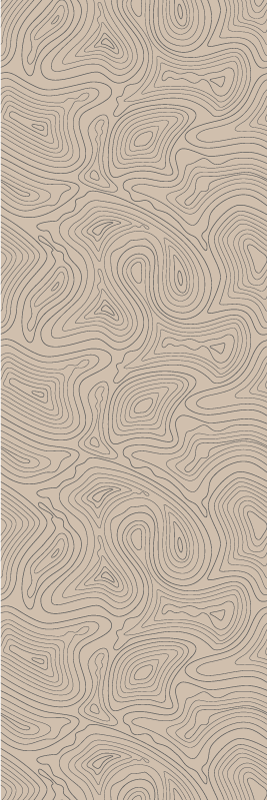Beige topografinen vinyylimatto - Tenstickers
