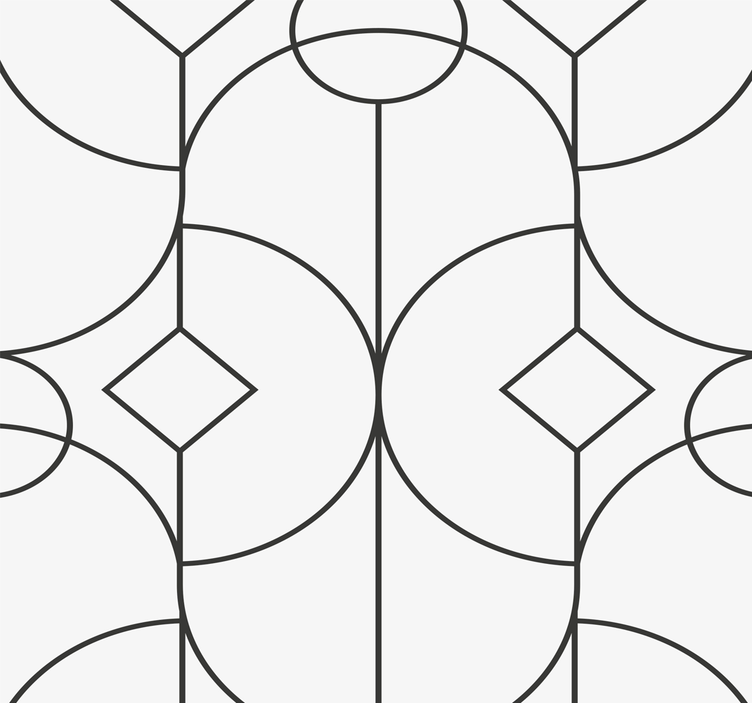 Valkoinen vinyylimatto klassisella tyylillä elegantti kuosi - Tenstickers