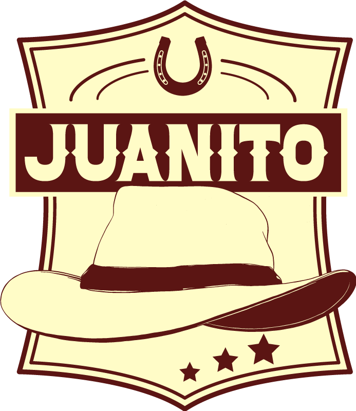 Ruskea vinyylimatto cowboyhattu nimellä nevera - Tenstickers