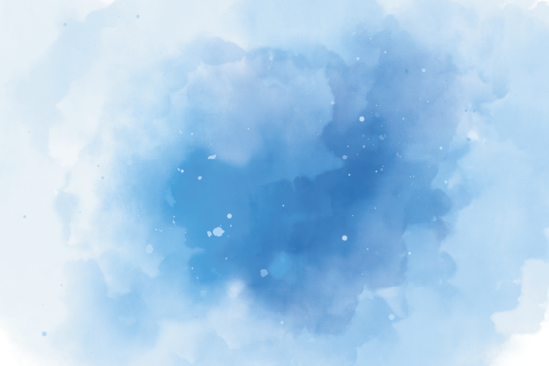 Vinyylimatto moderni akvarelli taivas - Tenstickers