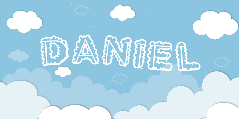 Pilvisen taivaan personointi Vinyylimatto makuuhuoneeseen - Tenstickers