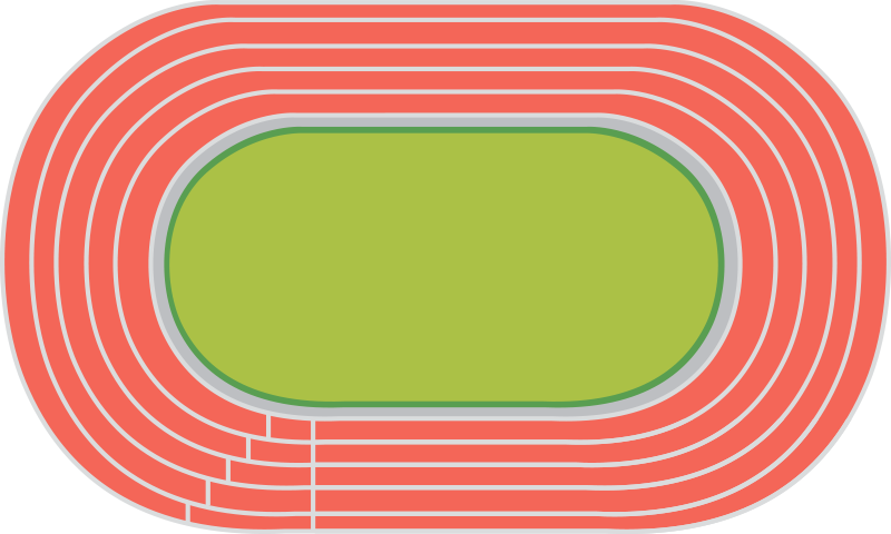 Vinyylimatto nuorten yleisurheiluun - Tenstickers