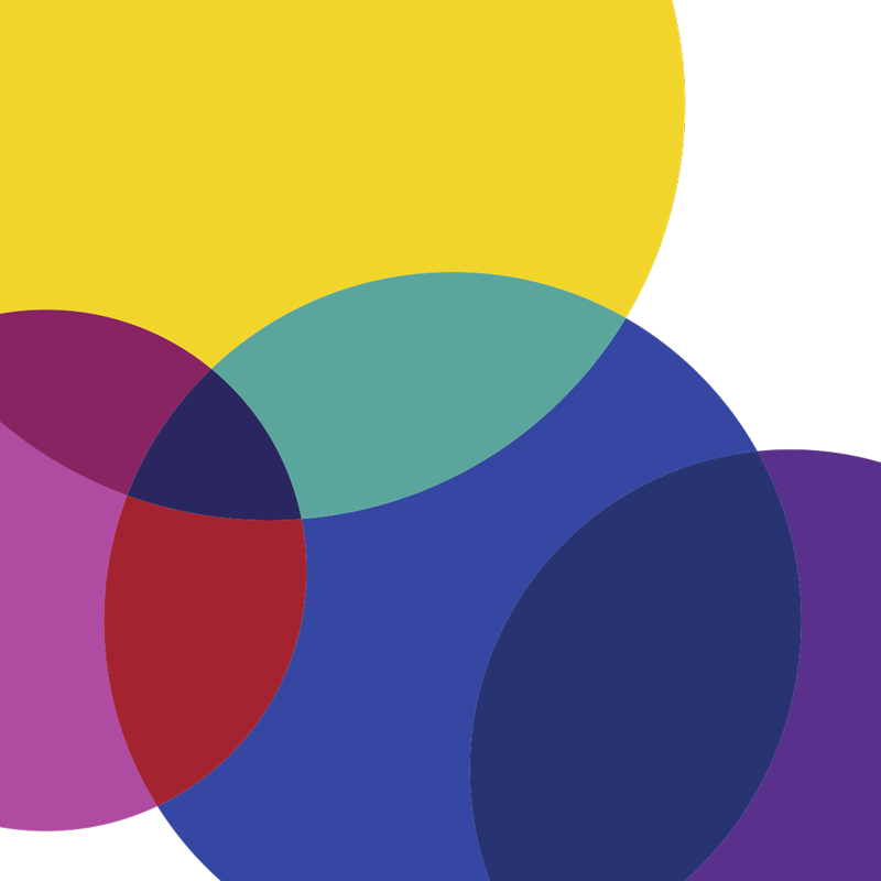 Upea värikäs minimaalinen vinyylimatto - Tenstickers