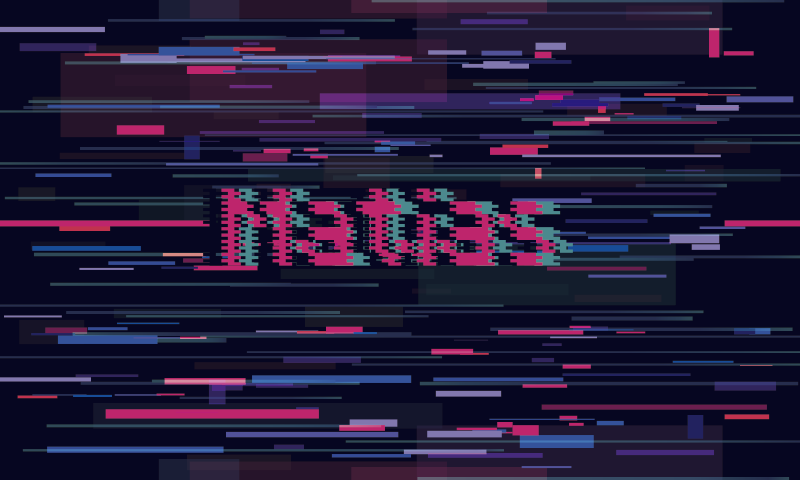 Moderni glitch matto nimellä - Tenstickers