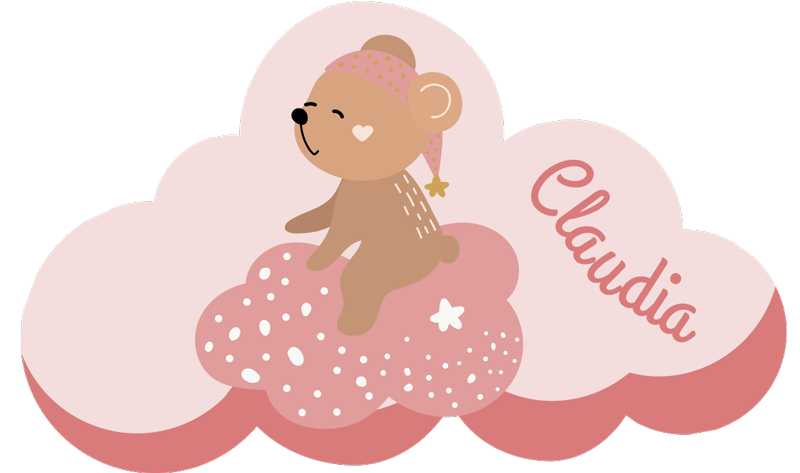 Mukautettu nimellä nimi vinyylimatto - Tenstickers