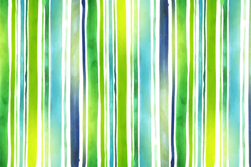 Vinyylimatto akvarelliraidoilla - Tenstickers