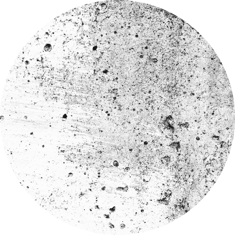 Ylivoimainen pyöreä sementtivaikutteinen vinyylimatto - Tenstickers