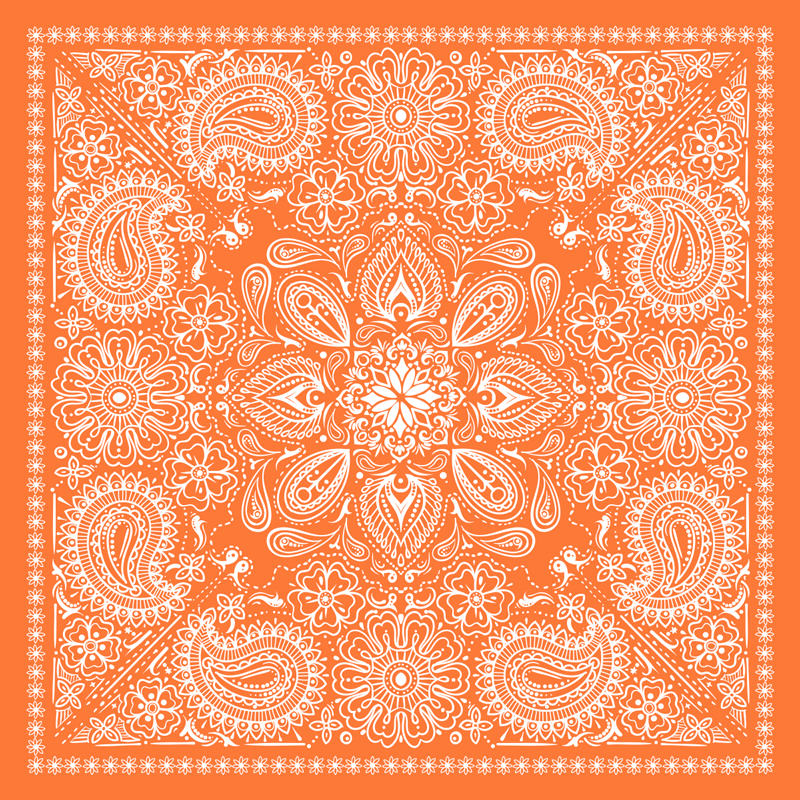 Mandala koristeena vinyylimatto mandala - Tenstickers