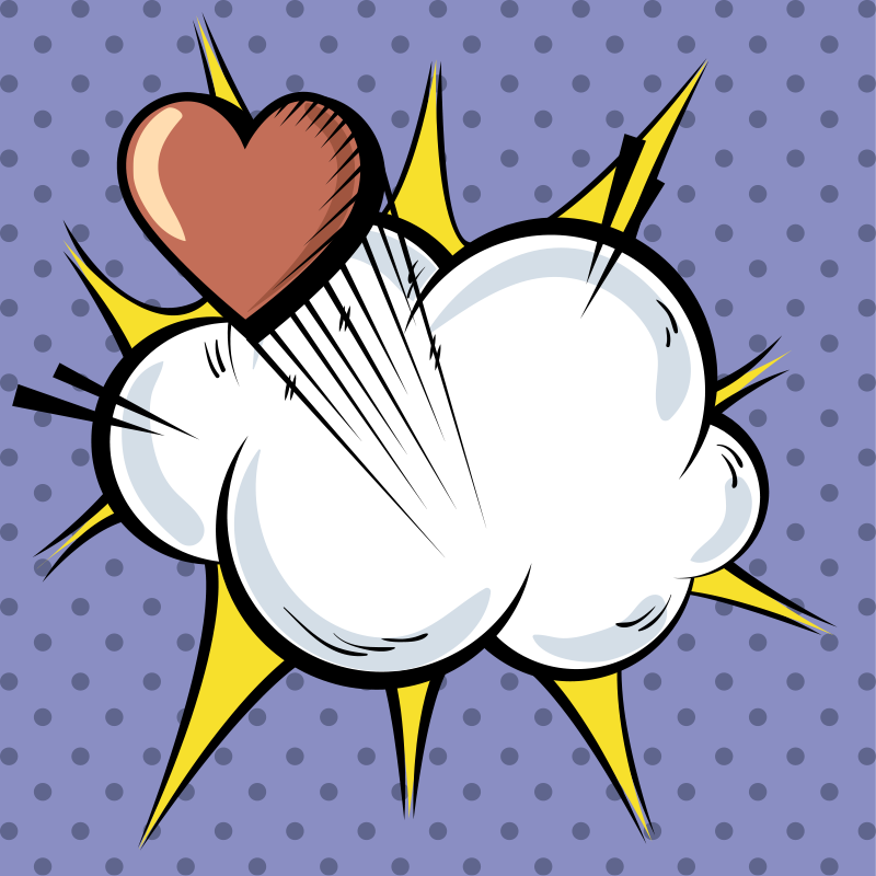 Pop-taiteen räjähdysaine vinyylimatto peli - Tenstickers