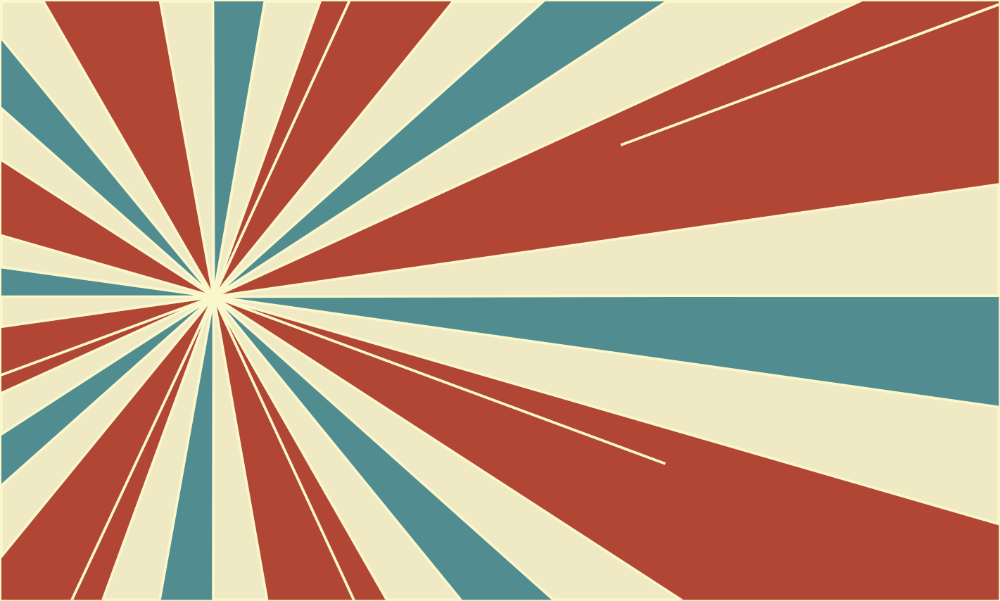 Retro-linjat vinyylimatto retro - Tenstickers