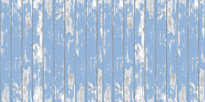 Sininen puun rakenne puu aiheinen vinyylimatto - Tenstickers