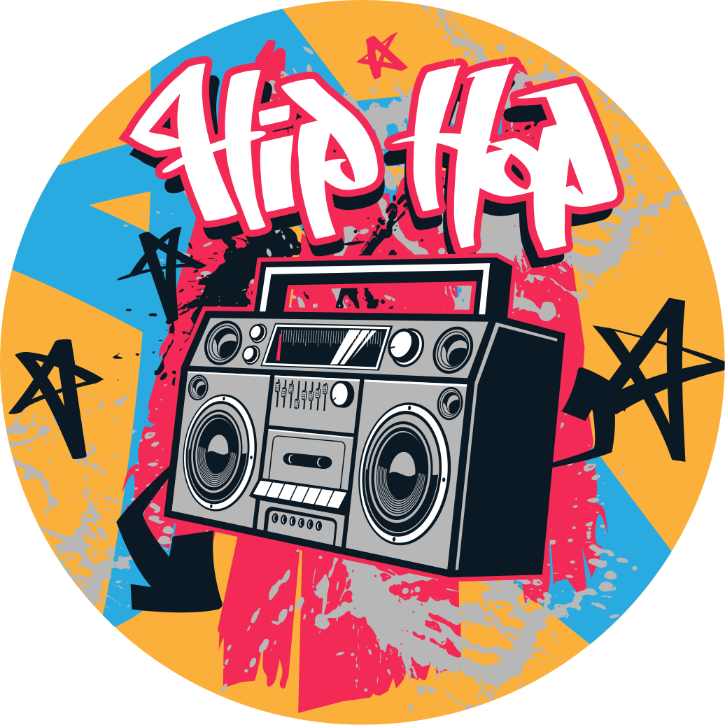 Hiphop-tanssija Vinyylimatto makuuhuoneeseen - Tenstickers
