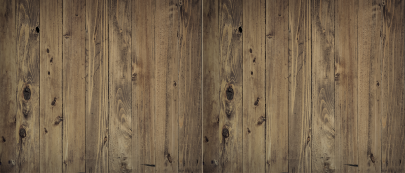 Kulunut puu keittiön matto - Tenstickers