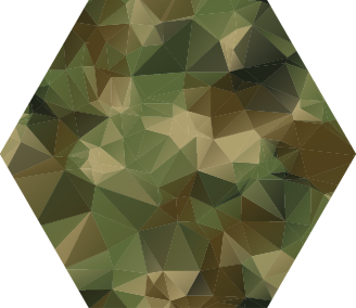 Geometrisesti kuvioitu kuusikulmio vinyylimatto geometrinen - Tenstickers