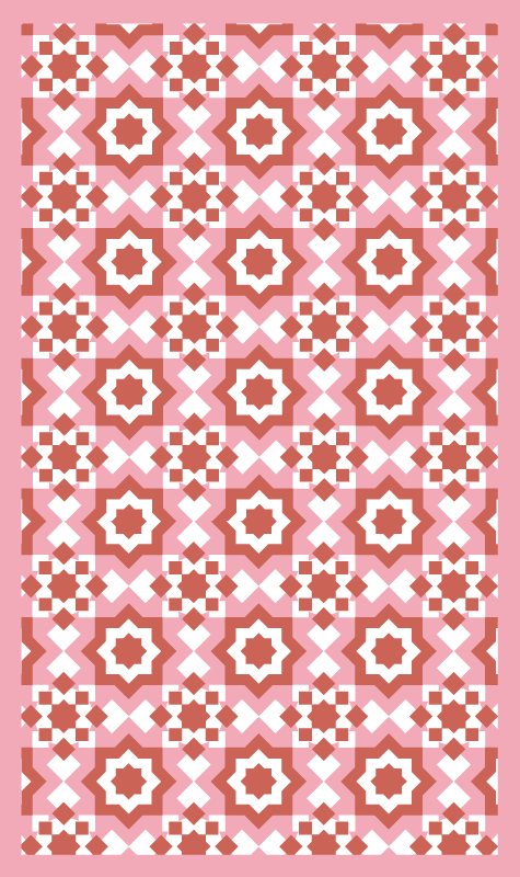 Mosaiikkilaattojen suunnittelu laatta vinyylimatto - Tenstickers