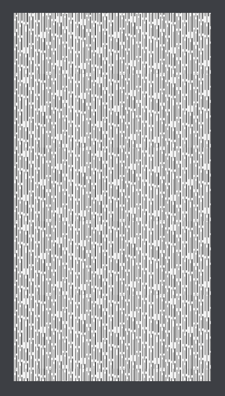 Yksivärinen geometrinen vinyylimatto geometrinen - Tenstickers