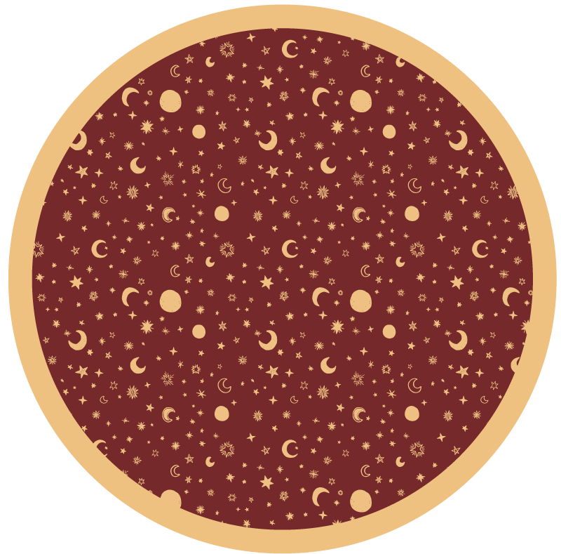 Taivaallinen leikkipaikka Vauvan huoneen vinyylimatto - Tenstickers