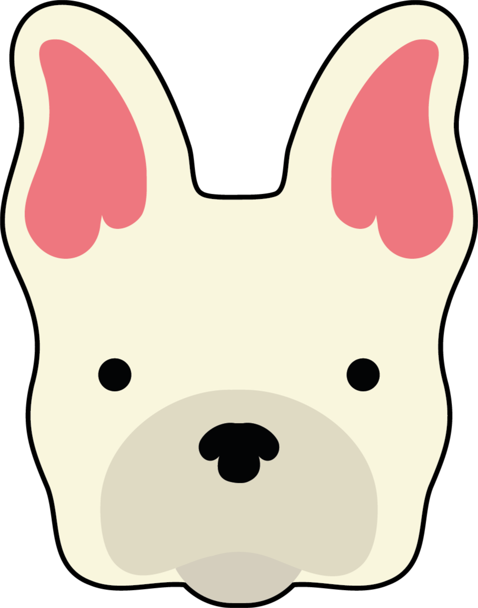 Söpö koiran sisustus eläin vinyylimatto - Tenstickers