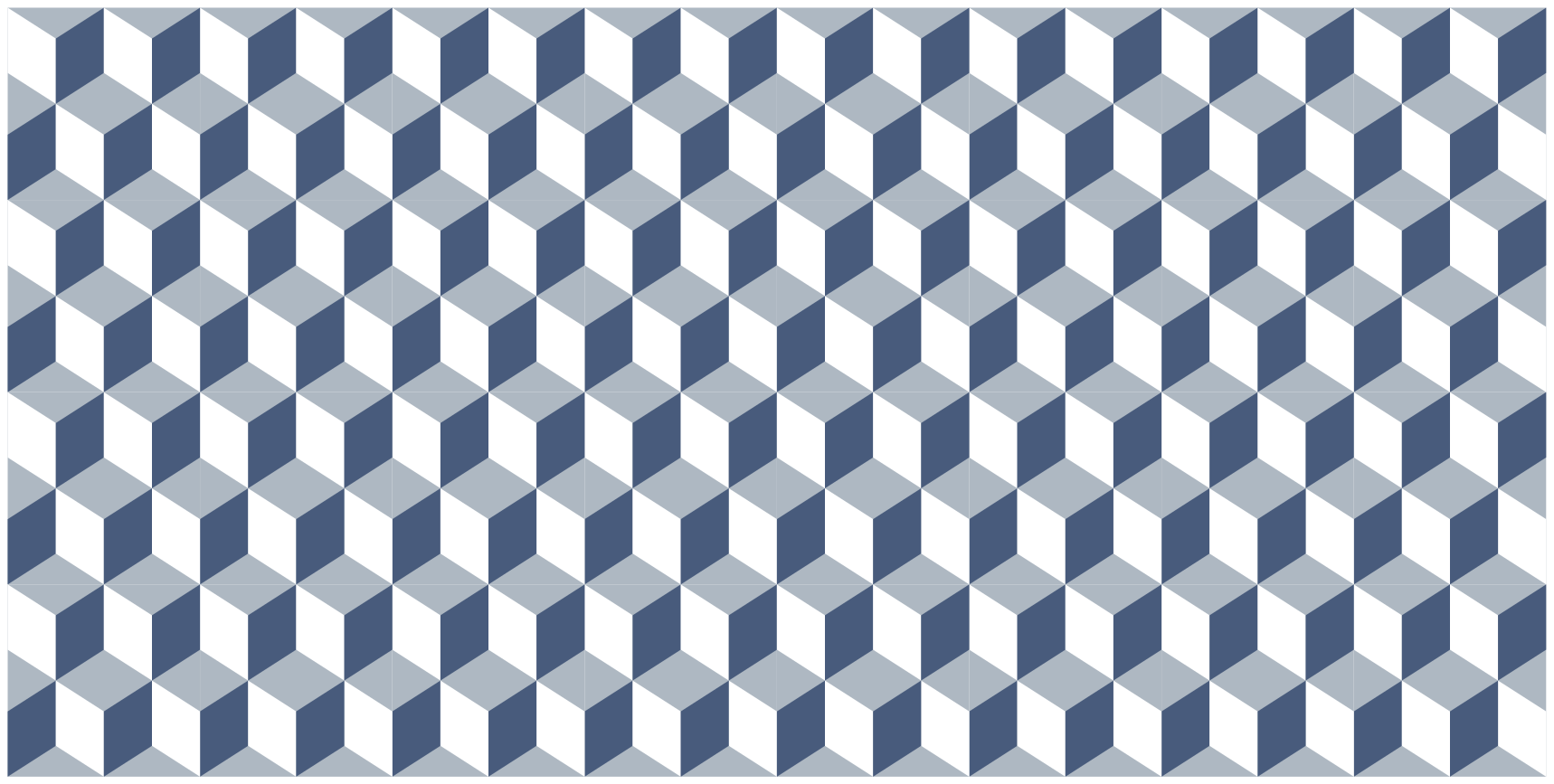Kuutiomainen kuvio vinyylimatto geometrinen - Tenstickers