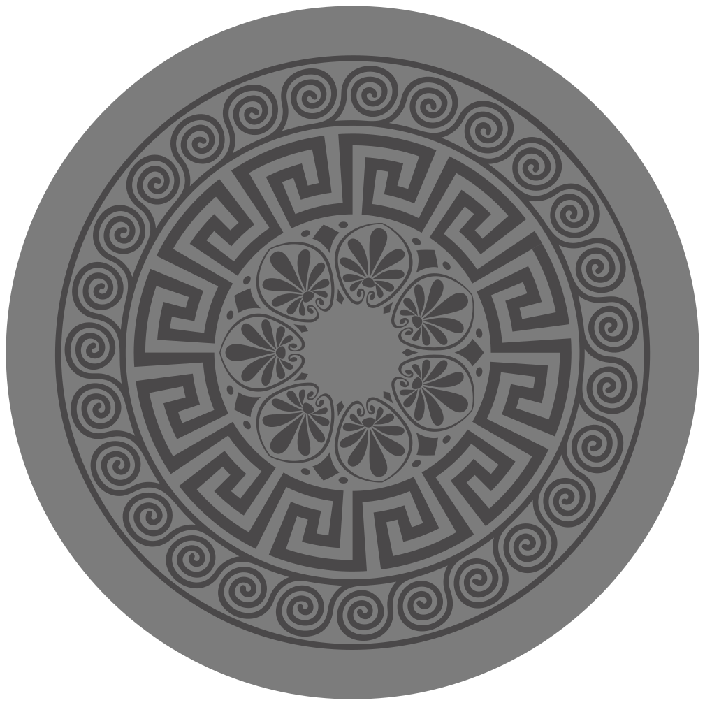 Mandala-vaikutteinen aihe vinyylimatto mandala - Tenstickers